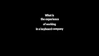 🤣Working In A Keyboard Company Experience #shorts #kemove #funnyvideo #keyboard