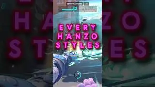 Master the Shimada Archer ⚔️ | Each Arrow Broken Down | #OW2 #DZRealm #FPSClips