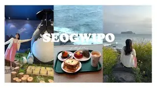 Jeju Seogwipo 🌊 Seaside Cafes, Ghibli Cafe Koriko, Noksanro & Traditional Markets