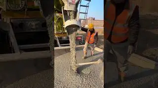 Seamless Concrete Pouring Mastery !