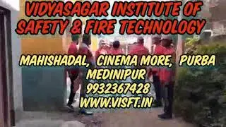 Fire fighting drill#vidyasagsr fire safety Institute practical class