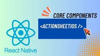 Apprendre React Native : Core Components - ActionSheetIOS