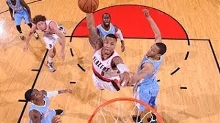 All-Angles: Damian Lillard's Powerful Slam