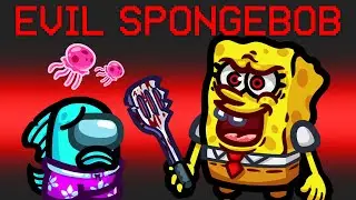 Escape from Evil SpongeBob in Among Us