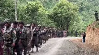 Salai Ram Zel(CDF Thantlang Chief of Staff) Ral teinak in a rak tlun lio