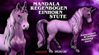 Schleich ® Galaxy Regenbogen Einhorn Stute / Galaxy Rainbow Unicorn Mare 70842 - Review