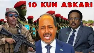 DEG DEG:Farmaajo oo 10 Kun oo Askari Kula Wareegay Villa Somalia,Xasan Sheikh oo Cararay & Ciro.....