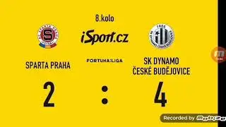 AC Sparta Praha- SK Dynamo České Budějovice (2:4)22.11.2020