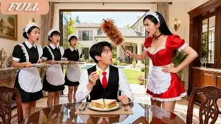 No One Dare Defy Picky CEO!Until A Fierce Maid Wave Feather Duster&Force Him Finish Egg!Now He Fell!