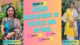 Recent development in textiles and apparel! #recentdevelopments #textiles #textilehistory