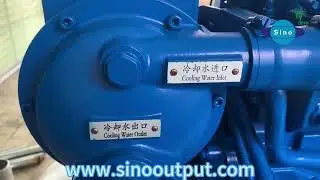 Sinooutput Weichai marine engine WD10C240-18, 240hp/1800rpm