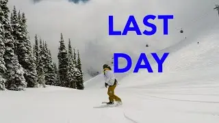 Crystal Mountain Closing Weekend // Snowboarding and Camping