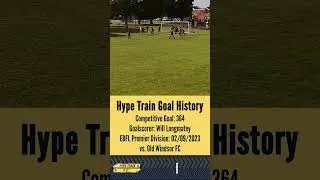 Hype Train FC Goal History: Goal 364 #shorts #football #soccer #veo #footballshorts #fyp #goals