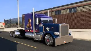 American Truck Simulator / Owner Operator Peterbilt 389 Custom Part 92 / Let's Play