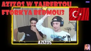 AZIZOS / عزيزوس يحكي علي تجربتو في تركيا برشا ضحك 😂😂