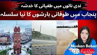 Heavy Monsoon Rains Alert in Punjab | PDMA Issues High Alert | Fact Zone News