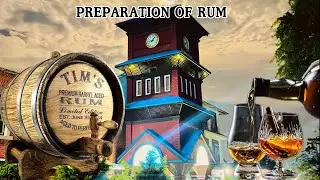 Rum Making Process Step-By-Step | How To Make Rum from Molasses & Sugar || Process || Cct Hattisar