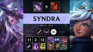 Syndra Mid vs Taliyah - KR Master Patch 25.19