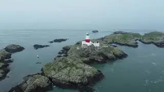 Skerries from Carmel Head Drone Flight
