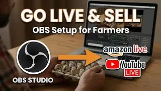 How to stream for free to Amazon Live or Youtube, the technical setup and how to use OBS