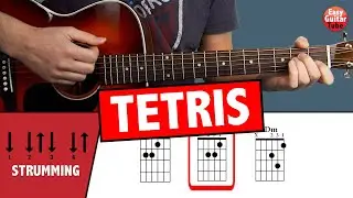 Tetris Guitar Tutorial (CHORDS)