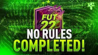 No Rules SBC Completed - Help & Cheap Method - Fifa 22