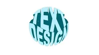 How to use blend tool to create A Beautiful Warp Text Design in Illustrator