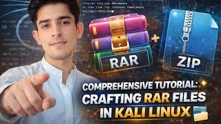 Comprehensive Tutorial: Crafting RAR Files in Kali Linux 📁✨ | Mastering Zip & Rar  in Kali Linux