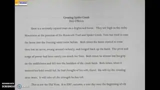 Crossing Spider Creek 1