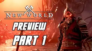 New World - Preview Gameplay Walkthrough Part 1 (No Commentary, PC)
