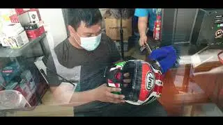 Gopro 9 mount Installed, ARAI Rx7x, SHOIE GT Air