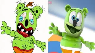 Gummy bear Cratoon Funny Drewing Meme 🤣 😂