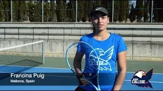 Francina Puig - College tennis recruiting video Fall 2020