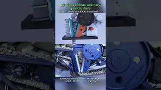 🔥 10x FASTER Than Ordinary Jaw Crushers! 🔥#machine #stone #jawcrusher #output #work #exit #factory