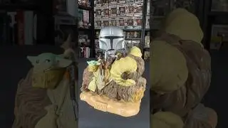 The Mandalorian and Grogu on Bantha Funko #starwars #themandalorian #funko #shorts