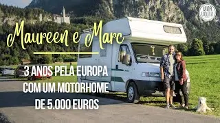 3 anos pela europa com um motorhome de 5 mil euros - Maureen e Mark - Viajantes do Mundo