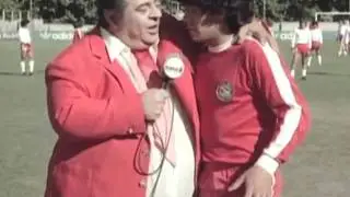 El Gordo Porcel le garca un Golazo a Maradona