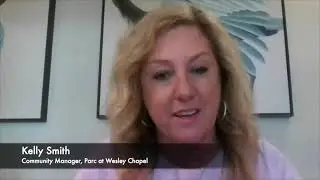 Kelly Smith, Community Manager, Parc at Wesley Chapel