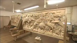 Woodworking, Japanese Wood Carving, Stunning Sculptures Inside The Honmaru Palace