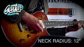 GODIN Summit Classic LTD Cognac Burst Flame w/ Bare Knuckle !