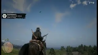 Sharpshooter 5: Six animal kills without reload or switch. Red Dead Redemption 2, 4K.