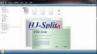 Software : Join & Split file dengan HJSplit [Tutorial]