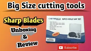 Big Size Round wood cutting tools drill attachment Hole saw cutter sharp blades