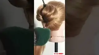 Low Bun Hairstyle for girl🌹😍#girlshairtyle#hairtutorial#girlshairfashion#nazglamz#hacks