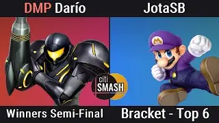 [CitiSmash 31/10/2025] Bracket - Top 6 - DMP | Dar&iacute;o (Samus) VS JotaSB (Mario)