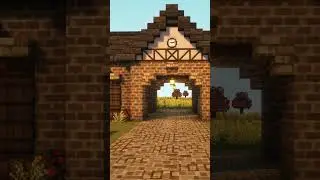 Aesthetic Horse Stable in Minecraft 🌻 [LINK IN DESC!]