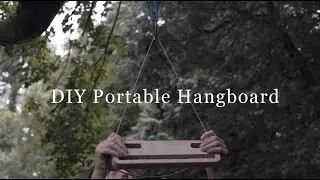 DIY Portable Climbing Hangboard for £10
