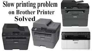 How to Fix Slow Printing Process in Brother Printer || Slow printing Issue on Brother all printer ||