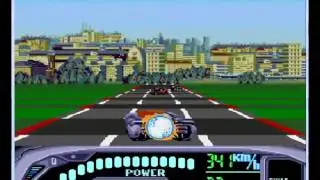 アウトラン2019(outrun2019)オール左側プレー mega drive longplay 아웃런2019