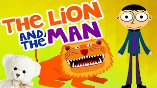 The Lion and the Man Aesop's Fables | Children's Book Read Aloud | Ms. Becky & Bear's Storytime